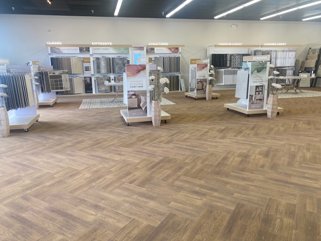 flooring store showroom